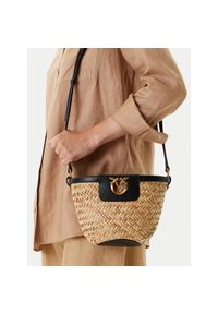 Pinko - Torebka PINKO. Kolor: beżowy #1
