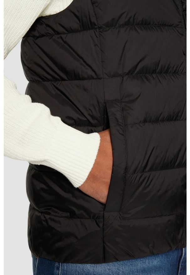 Tommy Jeans - TOMMY JEANS Czarny męski bezrękawnik, Rozmiar XXL. Kolor: czarny. Długość rękawa: bez rękawów