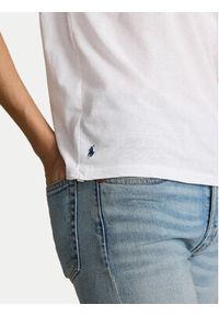Polo Ralph Lauren T-Shirt 211891561001 Biały Relaxed Fit. Typ kołnierza: polo. Kolor: biały. Materiał: bawełna #3