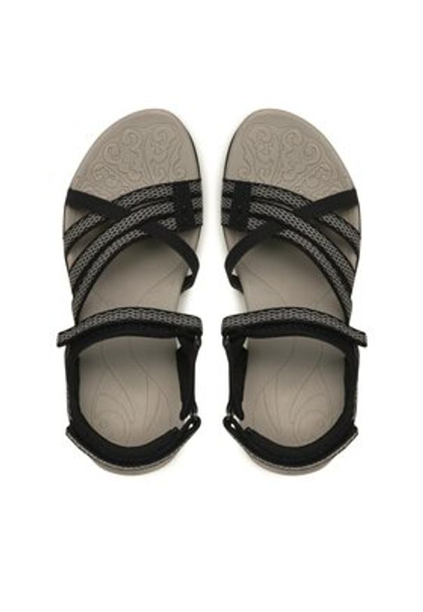 CRUZ Sandały Aarhus W Sandal CR172343 Czarny. Kolor: czarny. Materiał: mesh