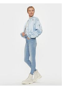 Calvin Klein Jeans Kurtka bomber J20J222591 Niebieski Regular Fit. Kolor: niebieski. Materiał: syntetyk #4
