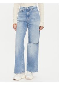 Tommy Jeans Jeansy Claire DW0DW19608 Niebieski Wide Leg. Kolor: niebieski #1