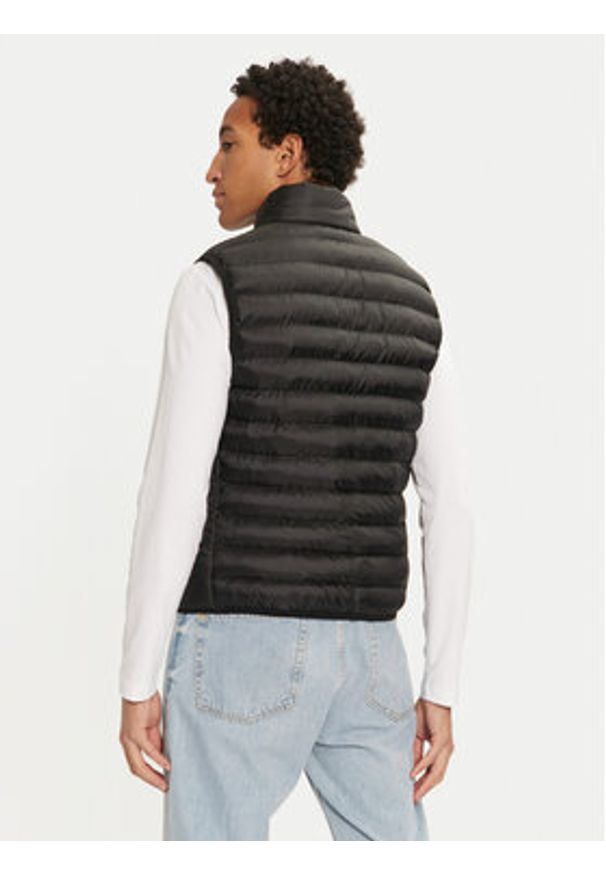 Lacoste Kamizelka BH2886 Czarny Regular Fit. Kolor: czarny. Materiał: syntetyk