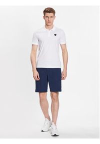 EA7 Emporio Armani Polo 3RPF40 PJNTZ 1100 Biały Regular Fit. Typ kołnierza: polo. Kolor: biały. Materiał: bawełna #3