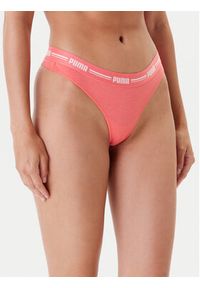 Puma Komplet 2 par stringów 907850 Koralowy. Kolor: pomarańczowy. Materiał: bawełna #7