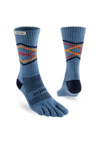 Skarpety trailowe Injinji Mini-Crew. Kolor: niebieski #2