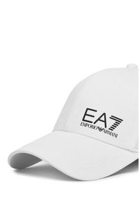 EA7 Emporio Armani Czapka z daszkiem 7X000005 AF11989 M0014 Biały. Kolor: biały. Materiał: materiał, bawełna