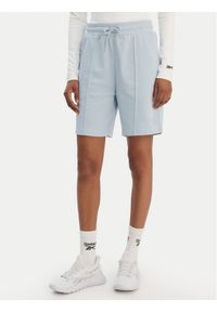 Reebok Szorty sportowe Sasha RK25510CCW Błękitny Regular Fit. Kolor: niebieski. Materiał: syntetyk #1