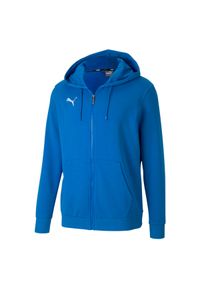 Bluza męska Puma teamGOAL 23 Casuals Hooded Jacket niebieska. Typ kołnierza: kaptur. Kolor: niebieski. Sport: piłka nożna #1