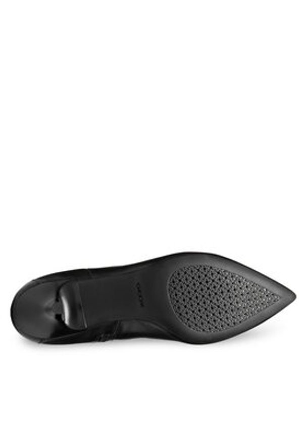 Geox Botki D Kleopy D56YBB 000TU C9999 Czarny. Kolor: czarny. Materiał: skóra