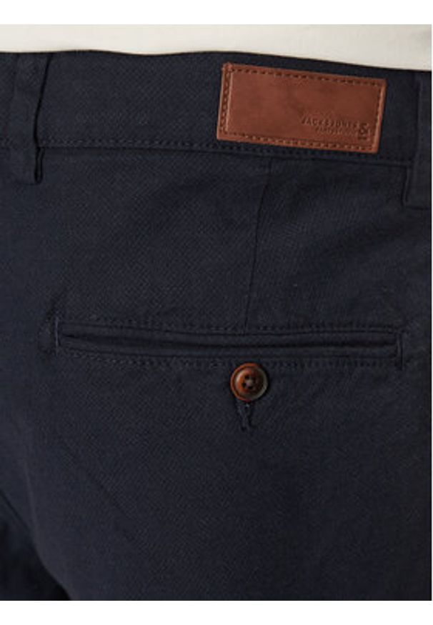Jack & Jones - Jack&Jones Szorty materiałowe Fury 12206889 Granatowy Regular Fit. Kolor: niebieski. Materiał: bawełna