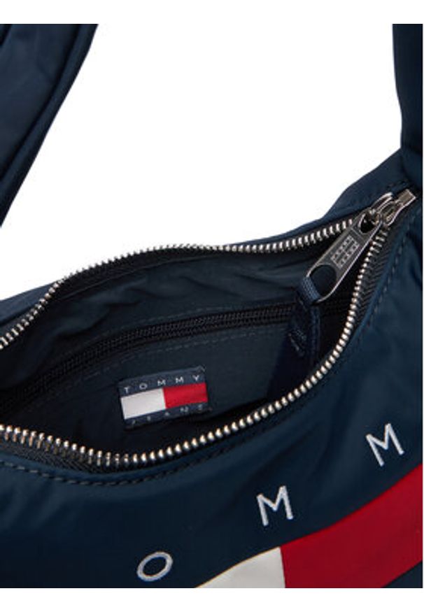 Tommy Jeans Torebka Tjw Archive Shoulder Bag AW0AW18074 Granatowy. Kolor: niebieski