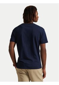 Polo Ralph Lauren T-Shirt 710981370002 Granatowy Classic Fit. Typ kołnierza: polo. Kolor: niebieski. Materiał: bawełna