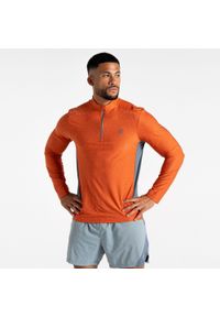 DARE 2B - Bluza turystyczna męska Power Up. Kolor: żółty. Materiał: polar. Sport: turystyka piesza, fitness