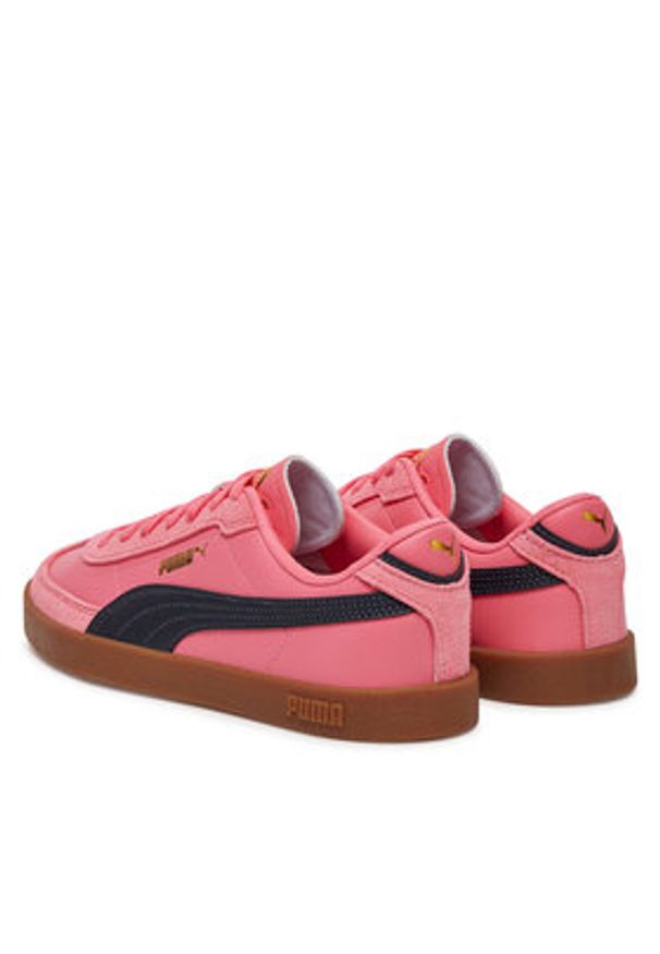 Puma Sneakersy Club II Era 397447 26 Różowy. Kolor: różowy. Materiał: skóra, zamsz