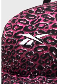 Reebok Plecak damski kolor różowy duży wzorzysty. Kolor: różowy. Materiał: poliester