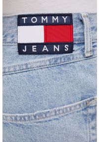 Tommy Jeans szorty jeansowe BF6011 męskie. Okazja: na co dzień. Kolor: niebieski. Materiał: denim. Styl: casual