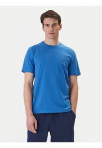 TOMMY HILFIGER - Tommy Hilfiger T-Shirt Ess Seasonal MW0MW39995 Niebieski Regular Fit. Kolor: niebieski. Materiał: bawełna #1