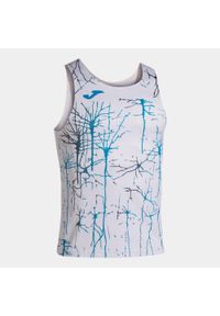 Tank top do biegania męski Joma Elite IX. Kolor: biały