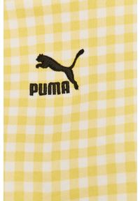 Puma - Bluza 531313. Kolor: żółty. Materiał: dzianina #4