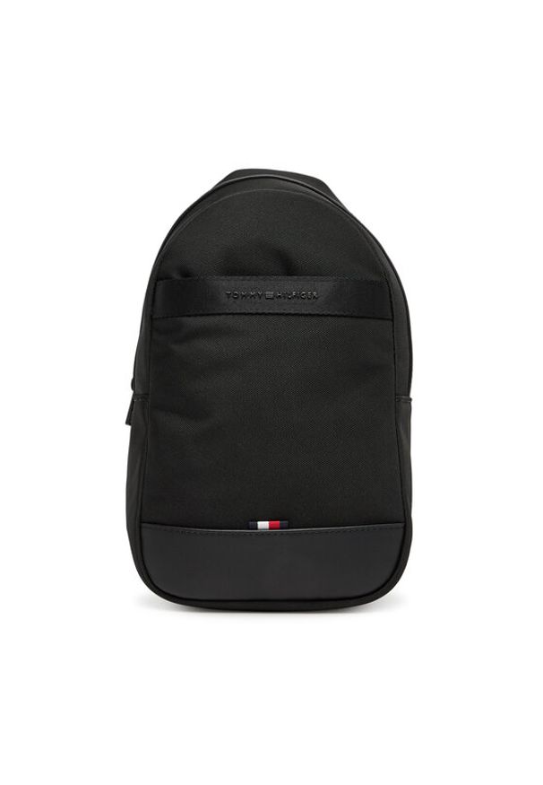 TOMMY HILFIGER - Tommy Hilfiger Plecak Th Nylon Travel Sling Bag AM0AM13572 Czarny. Kolor: czarny. Materiał: materiał