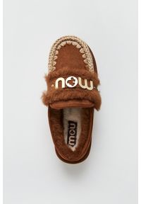 Mou - Klapki damskie skórzane mule MOU. Materiał: skóra #3