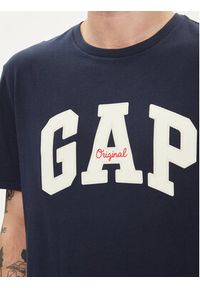 GAP - Gap T-Shirt 471777-09 Granatowy Regular Fit. Kolor: niebieski. Materiał: bawełna