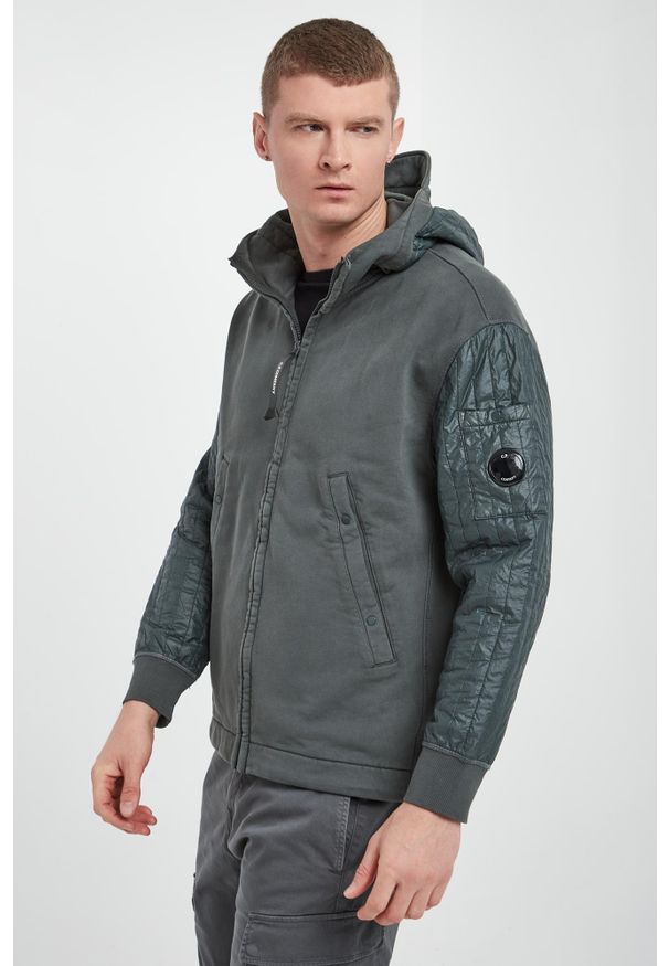 C.P. Company - Bluza męska z kapturem C.P. COMPANY. Typ kołnierza: kaptur