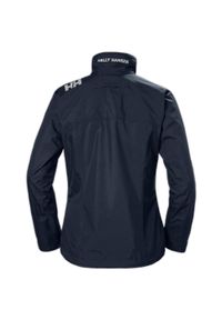 Kurtka damska Helly Hansen crew midlayer. Kolor: niebieski. Sport: turystyka piesza