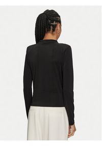ACCESS FASHION Bluzka 44-2035-310 Czarny Slim Fit. Kolor: czarny. Materiał: syntetyk #4