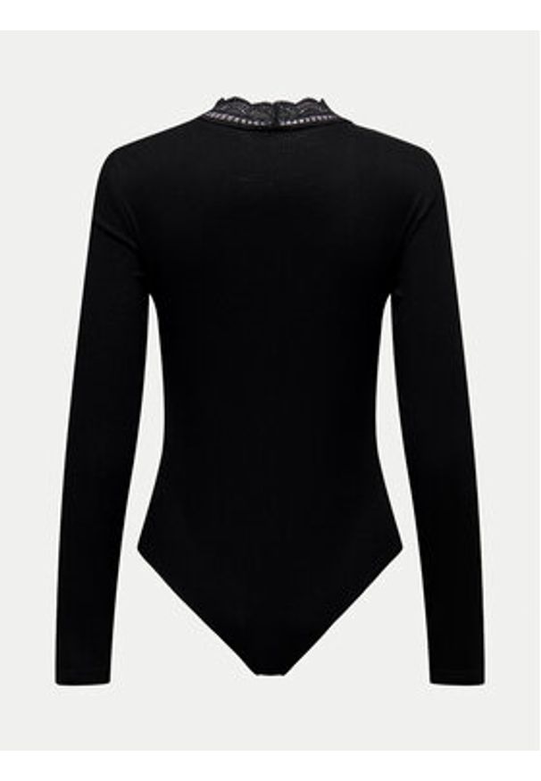 JDY Body Kirsa 15316325 Czarny Slim Fit. Kolor: czarny. Materiał: wiskoza