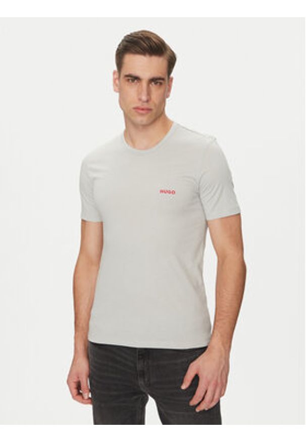 Hugo - HUGO Komplet t-shirtów T-Shirt Rn Triplet P 50532811 Kolorowy Regular Fit. Materiał: bawełna. Wzór: kolorowy