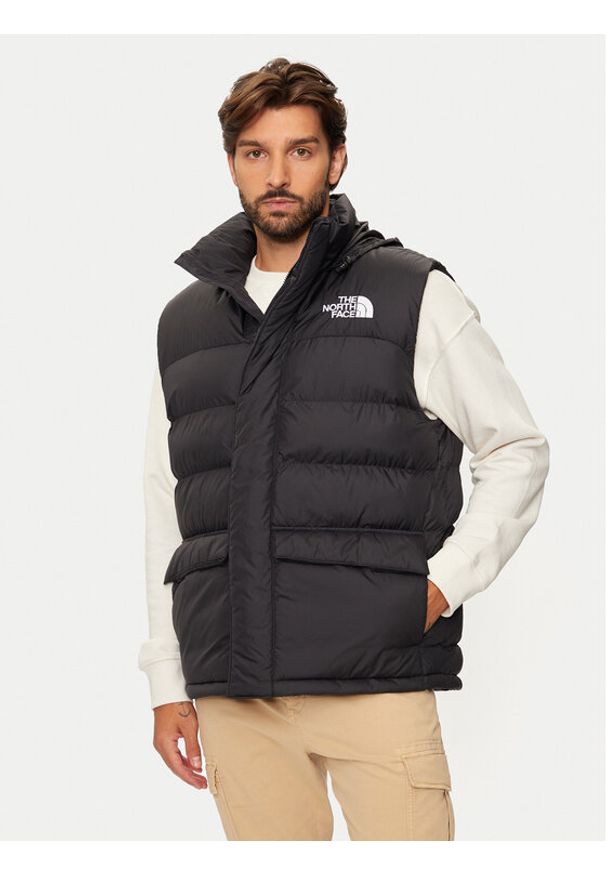 The North Face Bezrękawnik Limbara NF0A89G6 Czarny Regular Fit. Kolor: czarny. Materiał: syntetyk. Długość rękawa: bez rękawów