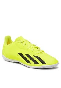 Adidas - adidas Buty X Crazyfast Club Indoor Boots IF0710 Żółty. Kolor: żółty #4