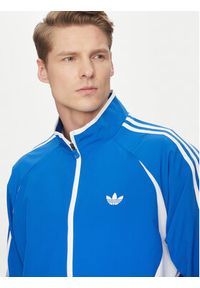 Adidas - adidas Bluza adicolor Teamgeist JP1117 Niebieski Regular Fit. Kolor: niebieski. Materiał: syntetyk