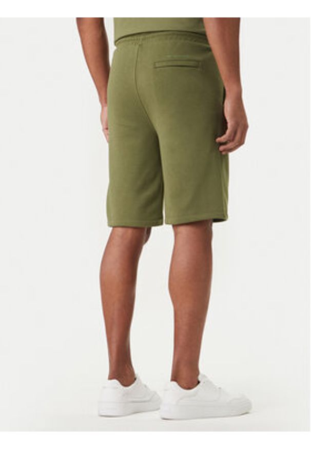 Karl Lagerfeld - KARL LAGERFELD Szorty sportowe 705019 562900 Zielony Regular Fit. Kolor: zielony. Materiał: bawełna. Styl: sportowy