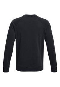 Under Armour - Męski Sweter Rival Fleece Z Okrągłym Dekoltem. Kolor: czarny