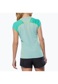 Koszulka do biegania damska Mizuno Aero Tee. Kolor: niebieski. Sport: bieganie
