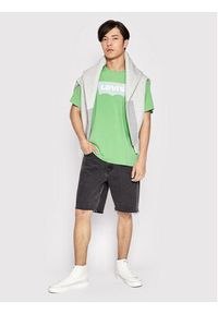 Levi's® T-Shirt Graphic Crewneck 22491-0234 Zielony Regular Fit. Kolor: zielony. Materiał: bawełna #4