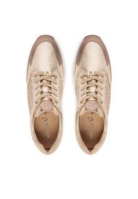 Caprice Sneakersy 9-23752-46 Złoty. Kolor: złoty. Materiał: skóra #2