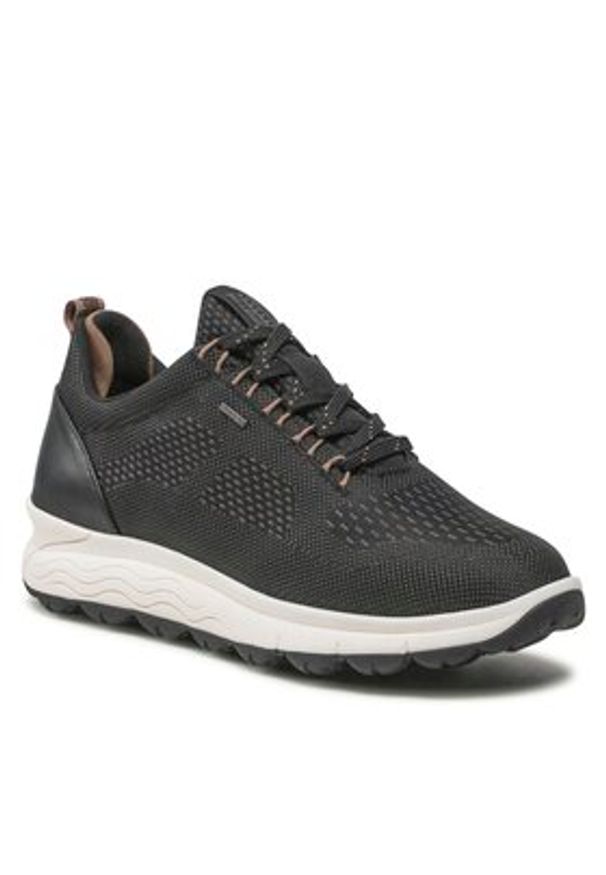 Geox Sneakersy D Spherica 4X4 B Abx C D2626C 0006K C0976 Czarny. Kolor: czarny. Materiał: materiał