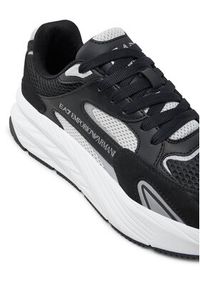 EA7 Emporio Armani Sneakersy X8X178 XK382 U034 Czarny. Kolor: czarny. Materiał: materiał #3