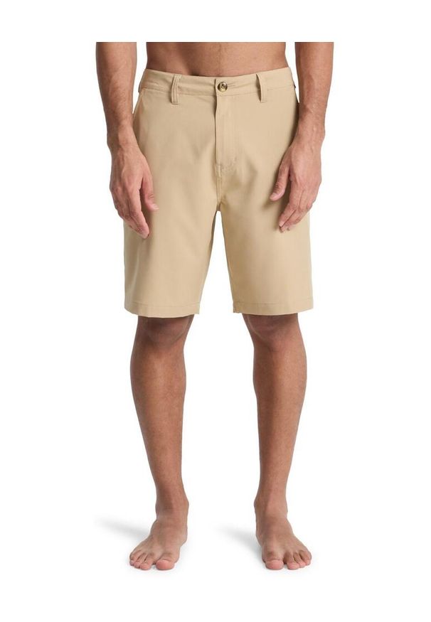 Quiksilver - Spodenki kąpielowe typu amphibian dla Mężczyzn UNION AMPH 20" Brązowy. Kolor: beżowy. Materiał: elastan, poliester, materiał. Styl: sportowy