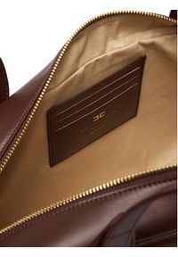 Elisabetta Franchi Torebka BS-31N-62E2-V1000 Brązowy ciemny. Kolor: brązowy. Materiał: skórzane #3