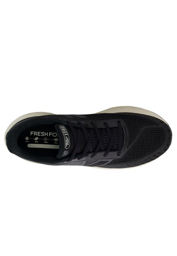 Buty męskie New Balance Fresh Foam 1080 v14 M1080B14 – czarne. Okazja: na co dzień. Kolor: czarny. Materiał: żakard, guma. Szerokość cholewki: normalna. Sport: bieganie, fitness