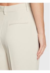 Bruuns Bazaar Spodnie materiałowe Cindysus Dagny BBW2393 Écru Loose Fit. Materiał: wiskoza, syntetyk #2