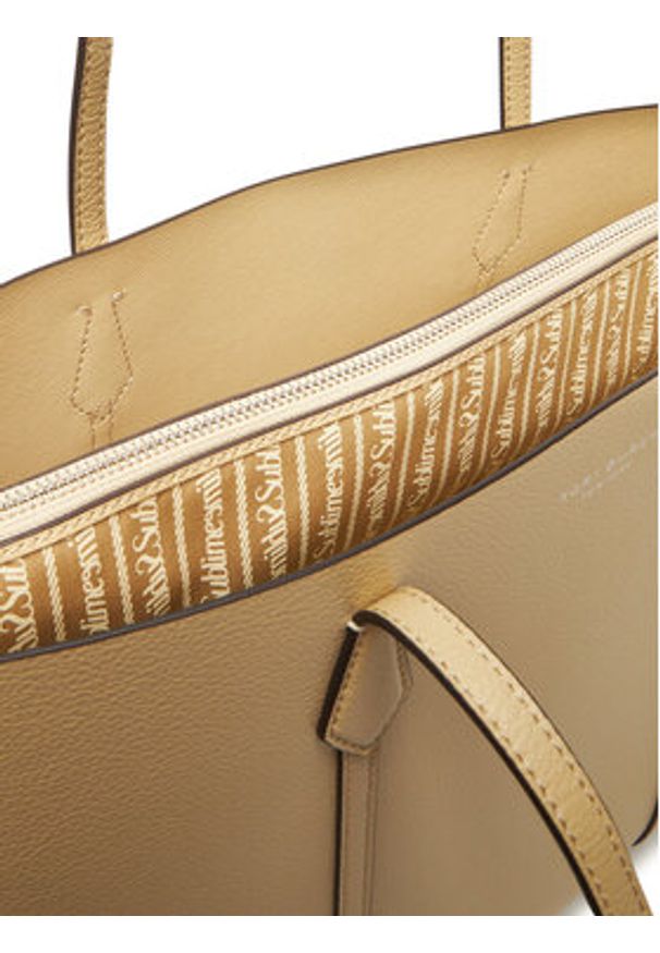 Tory Burch Torebka Perry 177236 Beżowy. Kolor: beżowy. Materiał: skórzane