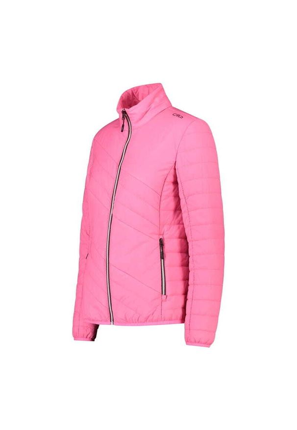 Damska kurtka puchowa CMP. Kolor: różowy. Materiał: puch. Sport: turystyka piesza