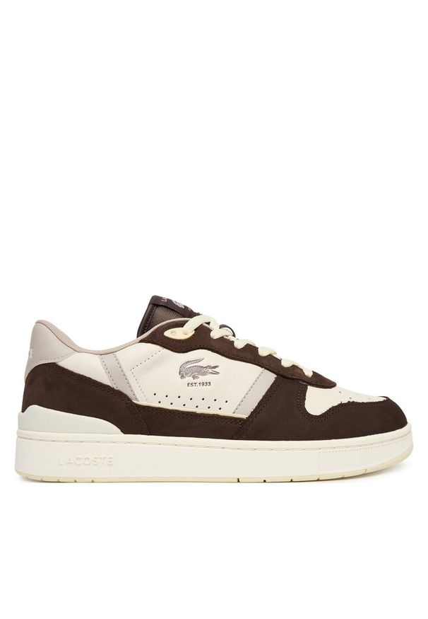 Sneakersy Lacoste. Kolor: brązowy