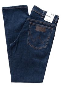 Wrangler - WRANGLER TEXAS SLIM MĘSKIE SPODNIE JEANSOWE CROSS GAME W12S8311U 112126497. Stan: podwyższony #8